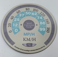 Image 3 of Custom speedo guide magnet for Nissan Pao, designed by Inkymole