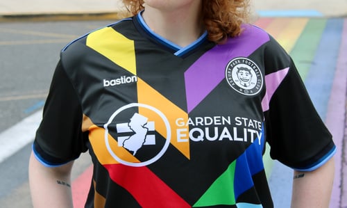 Image of PRE-ORDER: APFC x Garden State Equality "Home" Jersey