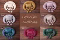 Image 1 of Velvet moon pillow and 7 little stars 