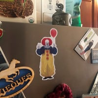 Image 6 of PENNYWISE Balloon 90 FRIDGE MAGNET!