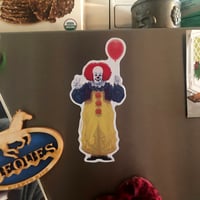 Image 1 of PENNYWISE Balloon 90 FRIDGE MAGNET!