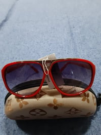 Image 2 of LV Sunglasses Red 2023