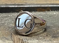 Image 4 of Classic Oval Signet Ring
