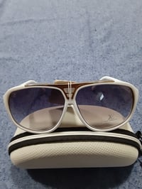 Image 1 of LV White Sunglasses