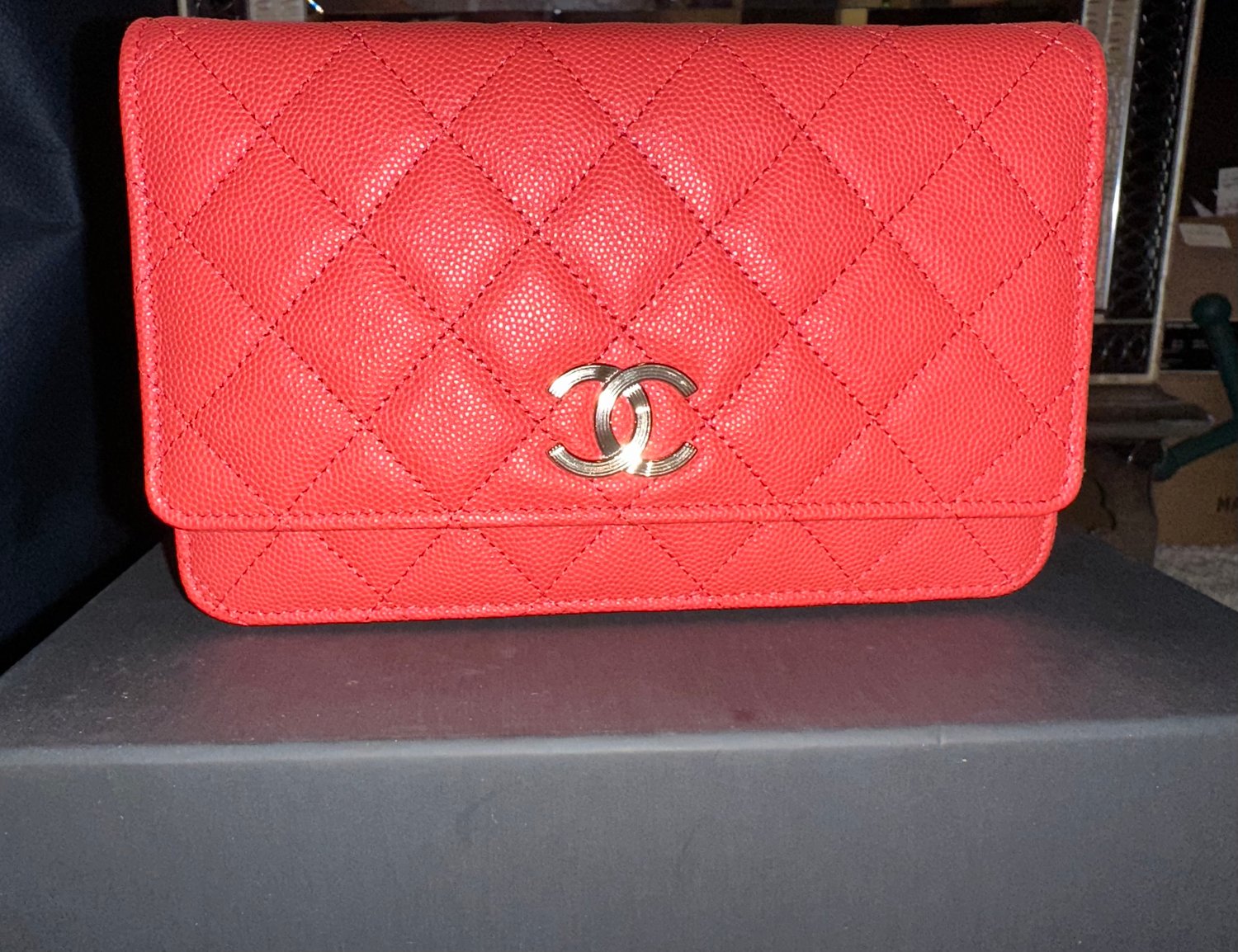 Image of Red Chanel Woc