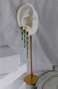 Image of Boucles CASCADE vertes 3 tailles