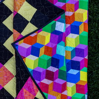 Image 3 of Rainbow Bright Farrow Quilt