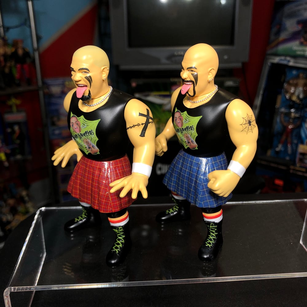 **PROTOTYPES** Wrestle-Something Wrestlers Series 1 The Headbangers Figures by FC Toys