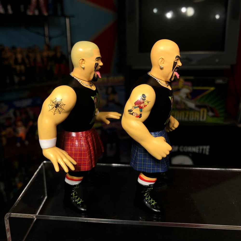 **PROTOTYPES** Wrestle-Something Wrestlers Series 1 The Headbangers Figures by FC Toys