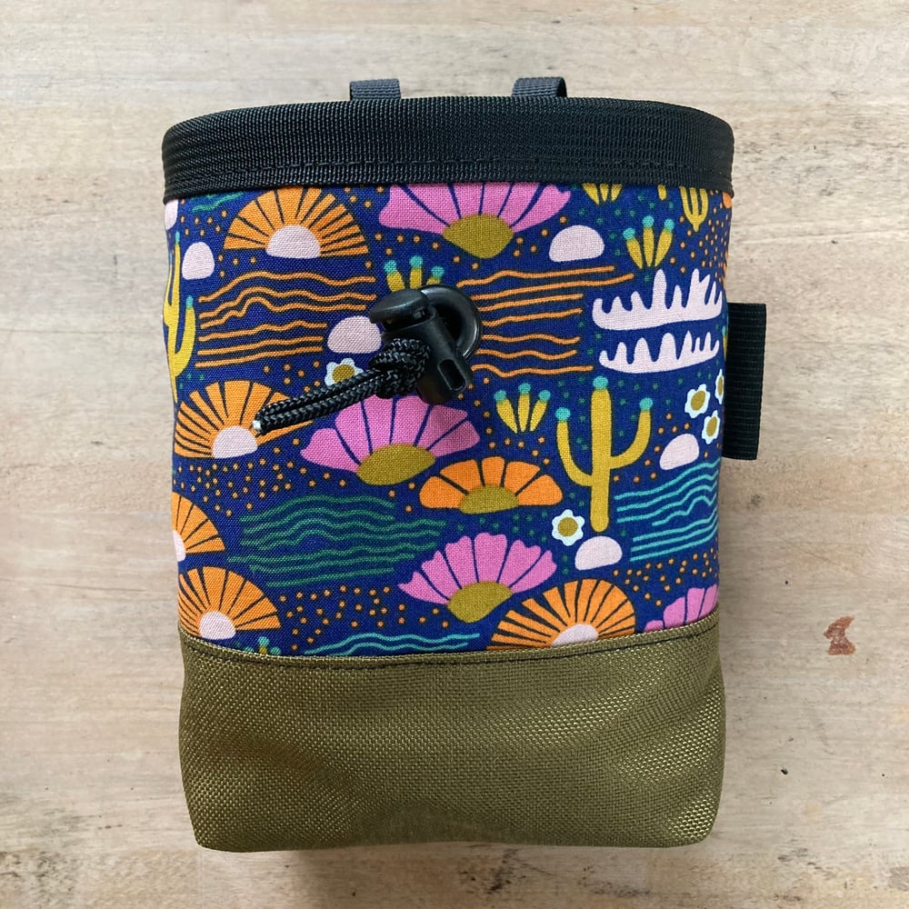 Desert Flowers Chalk Bag