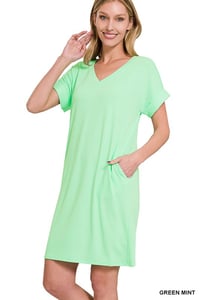 TShirt DIVA Dress - Green Mint 