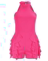 Image 2 of Ruffle Short Jumpsuit 
