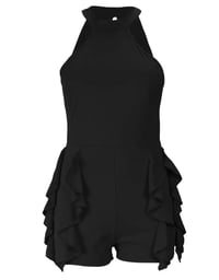 Image 5 of Ruffle Short Jumpsuit 
