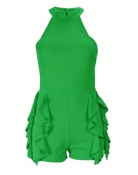 Image 3 of Ruffle Short Jumpsuit 