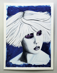 Image 3 of Farscape  - Chiana - Original Art Watercolor Painting