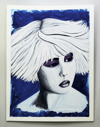 Image 2 of Chiana - Farscape - Original Art Gouache Painting