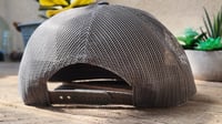 Image 3 of WJ Overland black logo grey hat