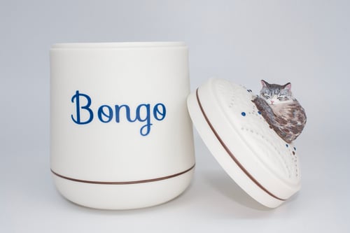 Image of Ragdoll Custom Cat Urn For Ashes