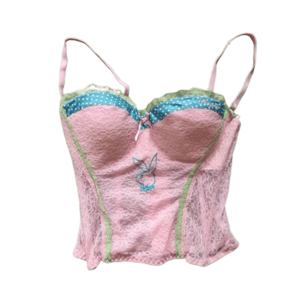 Image of Y2K PLAYBOY BUSTIER