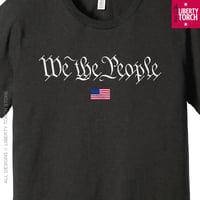 Image 2 of We The People (U.S. Flag) Unisex T-Shirt