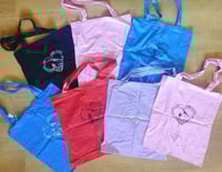 Image 1 of Random colour tote bag!