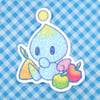 Fruits Chao Sticker - Glitter Vinyl