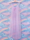 Iridescent Peignoir (Long): Lavender