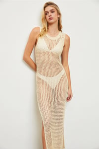 Image 1 of Fishnet Maxi Dress