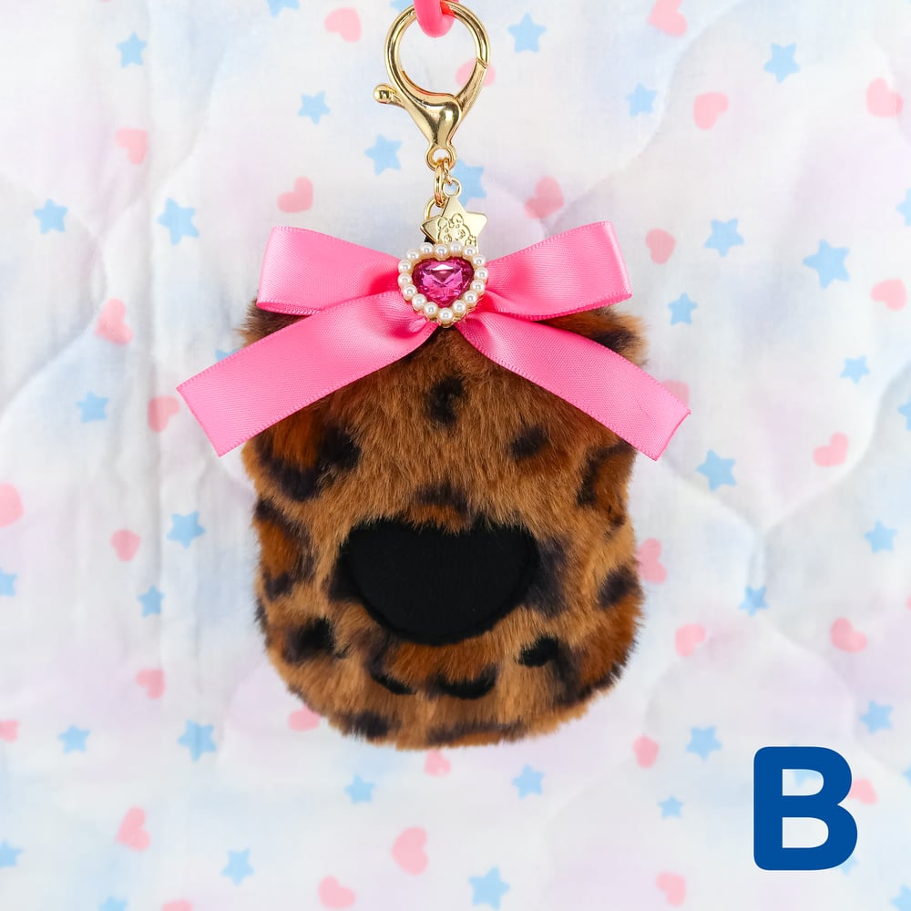 Soft Plush Paw Keychain