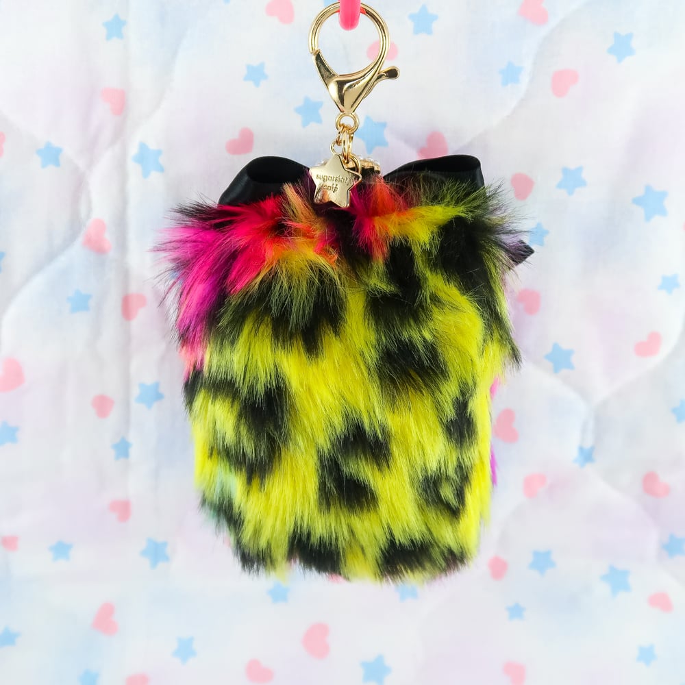 Soft Plush Paw Keychain