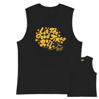 Let the Good Time Roll Muscle Tank - Yellow