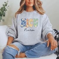 Image 2 of NICU nurse crewneck 