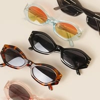 Image 1 of Chunky Round Crystal Sunglasses