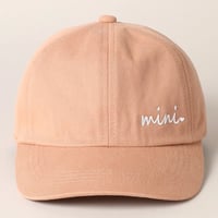 Image 4 of Kids Mini Embroidered Baseball Cap