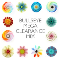 Mega Clearance Murrine Mix Bullseye Glass