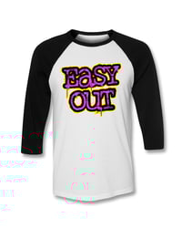 S.I.B. Logo Baseball Tee - White / Black