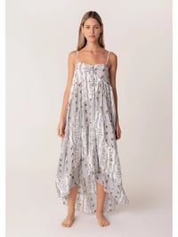 Image 3 of Bohemian Floral High Low Maxi Dress