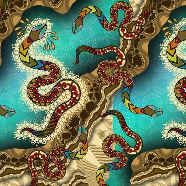 Image of Rainbow Serpent **PREORDER