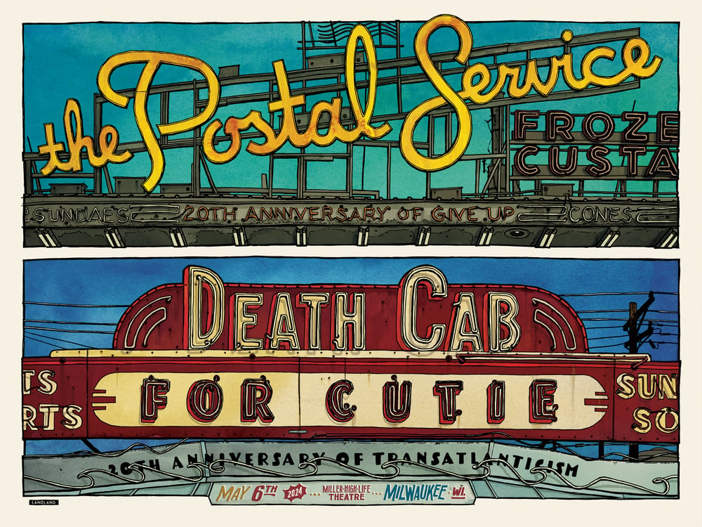 The Postal Service & Death Cab for Cutie (Milwaukee, Wisc.)
