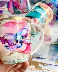 Image 8 of New Townsville Workshop - Alcohol Ink Mugs (2)