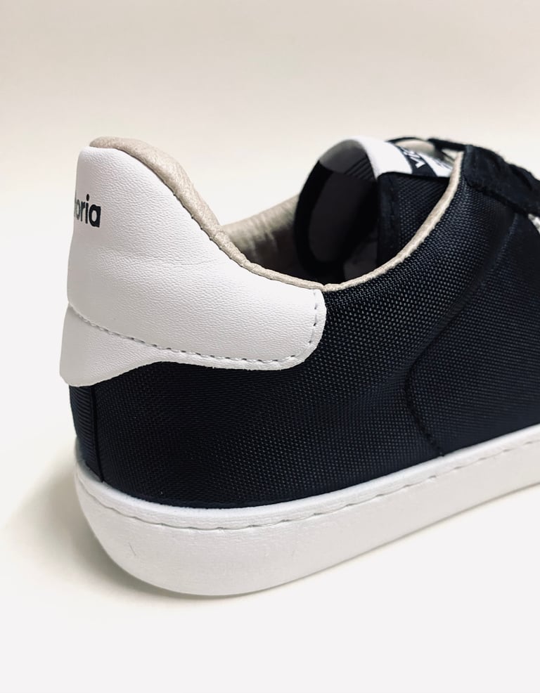 Victoria black 70’S heritage style sneaker made in Spain Image 5