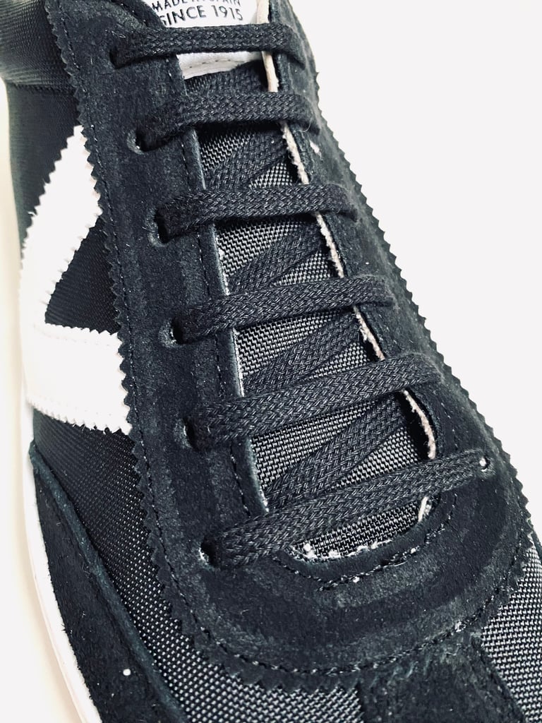 Victoria black 70’S heritage style sneaker made in Spain Image 12