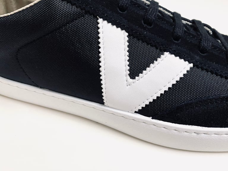 Victoria black 70’S heritage style sneaker made in Spain Image 11