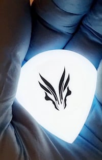 Image 2 of 4mm 'GHOST GLOW' plectrums π»