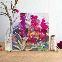 Image 1 of Scented Stocks Greetings Card