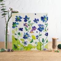 Image 1 of Forget-me-not Greetings Card