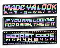 バンパー MADE YA // SIGN // SECRET (HOLO)