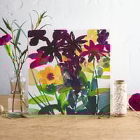 Image 1 of Jewel Garden Greetings Card