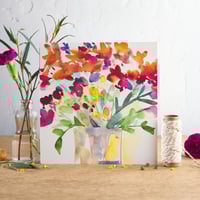 Image 1 of Friendship Flowers Greetings Card