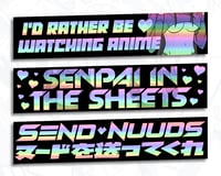 バンパー ID RATHER // SHEETS // SEND (HOLO)